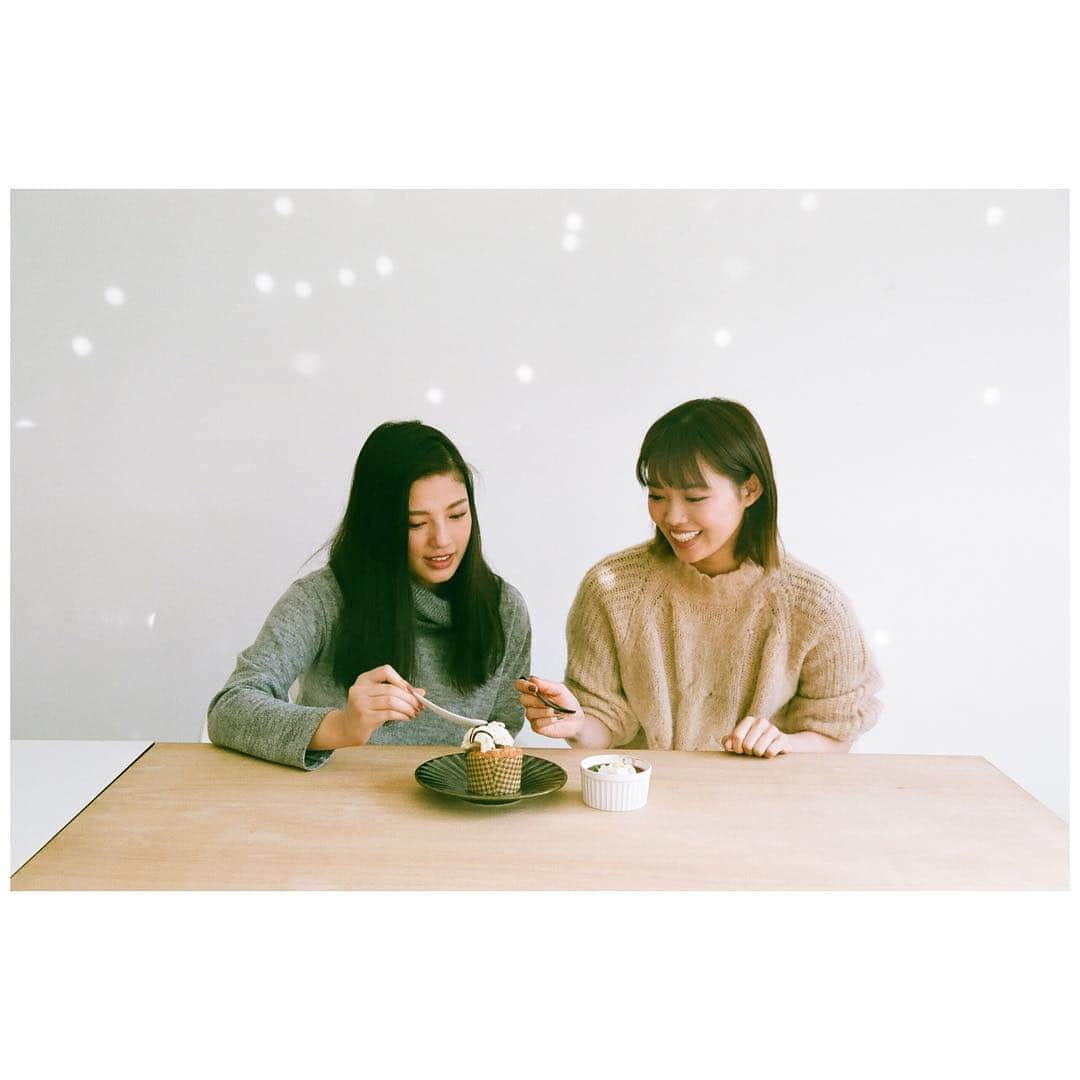 Aya（高本彩）さんのインスタグラム写真 - (Aya（高本彩）Instagram)「E.G.familyファンクラブ会報誌❤︎山口乃々華連載ぺージ〝ののりキッチン〟今回は石井杏奈をゲストにバレンタインにちなんだスイーツレシピを紹介しています❤︎ #egfamily  #egfc #ののりキッチン  #他連載も紹介していきますね #photobyaya #natura #fujifilm」2月5日 13時36分 - aya_dream04