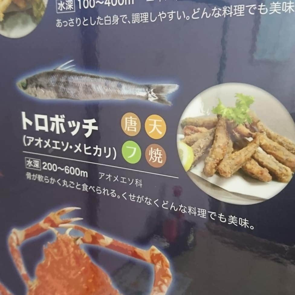 松本康太さんのインスタグラム写真 - (松本康太Instagram)「『特上深海魚天丼』高足ガニでお出汁をとってる甘ダレが最高(*^O^*)♪深海魚グルメ♪ガシャエビ&メギス&トロボッチ♪全て臭みが無くて美味しかった！  #深海魚 #深海魚料理 #天丼 #魚重食堂 #ガシャエビ #メギス #トロボッチ #天ぷら #レギュラー松本 #あるある探検隊」2月5日 16時26分 - aruarutankentai.matsumoto