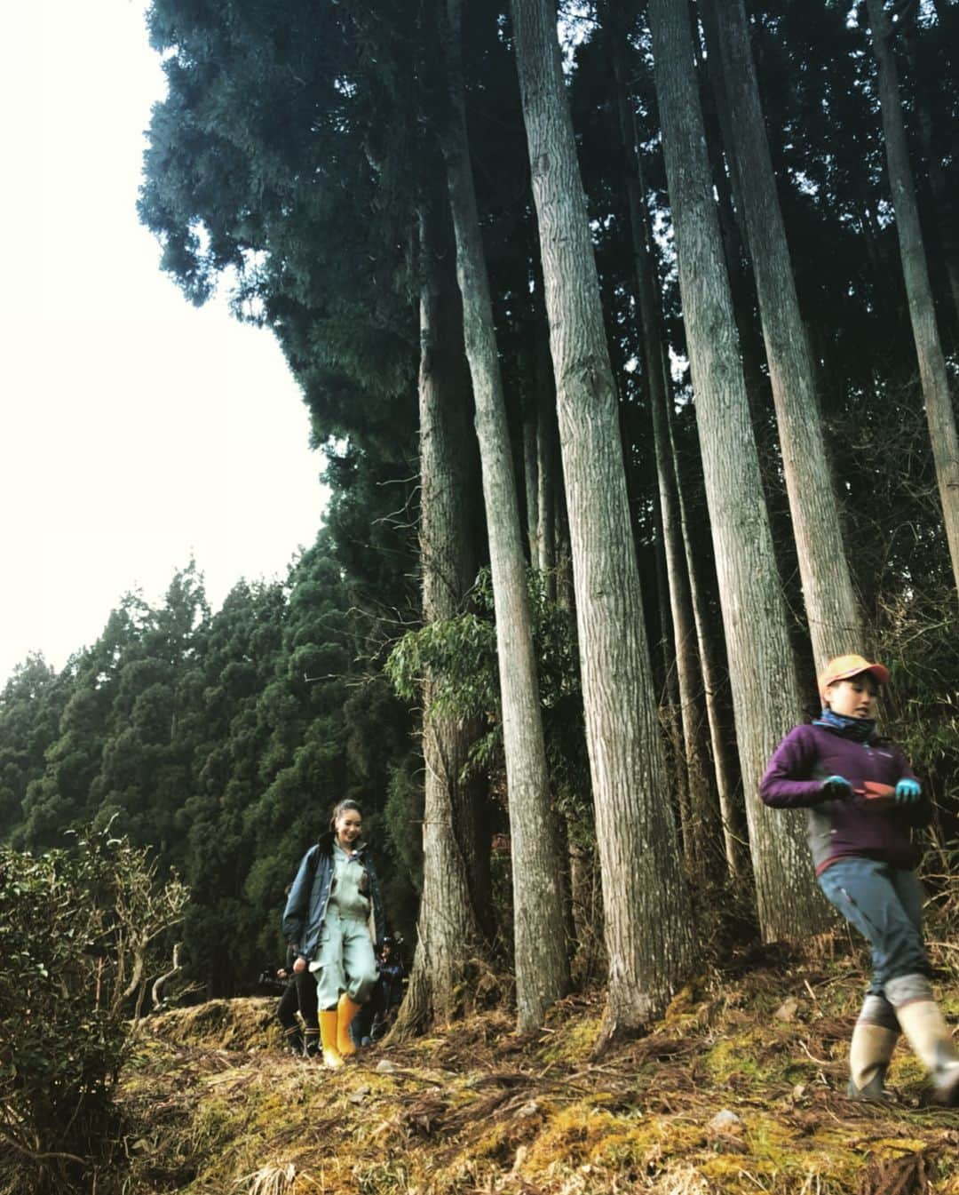 紅蘭さんのインスタグラム写真 - (紅蘭Instagram)「兵庫県宍粟市にロケ来てます‼︎ 大自然すぎて本当に気持ちいの 加藤家にすっかりお世話になってます‼︎ 加藤さんの生活を体験してレポートしてきてるよーお楽しみに  #紅蘭  #番組ロケ #兵庫県 #最高に気持ち #それにしても #作業着の撮影多いw #私、一応女子 #落ち着くんだけどね #着こなせてるかしら？ #刺繍まで、、、 #ありがとうございます #田舎がない私には #憧れ #お楽しみに」3月2日 21時35分 - kurankusakari