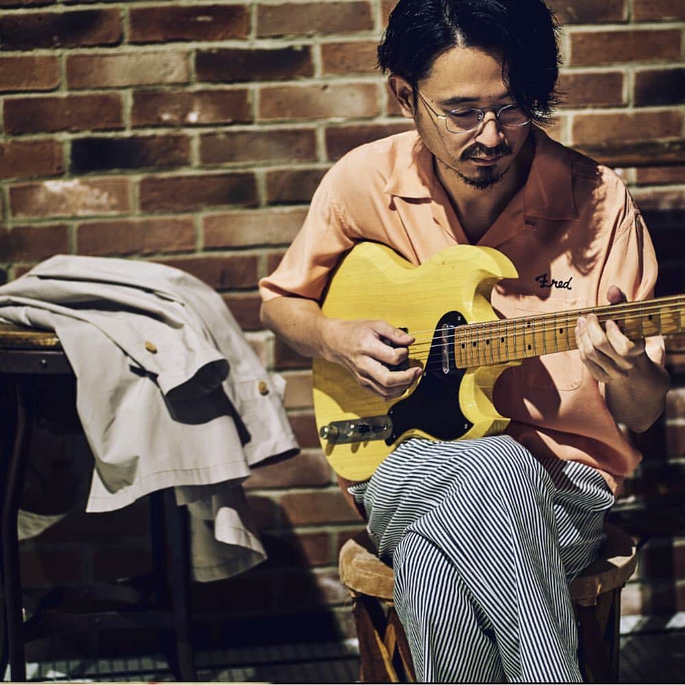 Journal Standardさんのインスタグラム写真 Journal Standardinstagram Journal Standard Meets Nagaoka Ryosuke Laska Fabric 3ピースバンド ペトロールズ Vo Gt 長岡亮介 星野源や椎名林檎などさまざまなアーティストのサポートも行う長岡亮介に