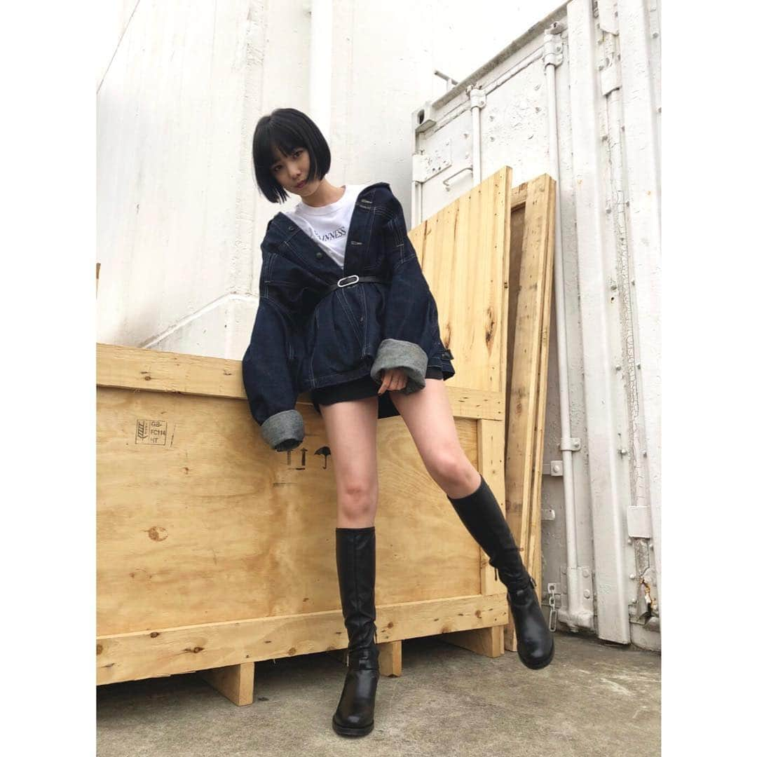 Mikako さんのインスタグラム写真 - (Mikako Instagram)「きょう #marithefrancoisgirbaud  #perverze #moussy」3月3日 19時57分 - mikako_faky