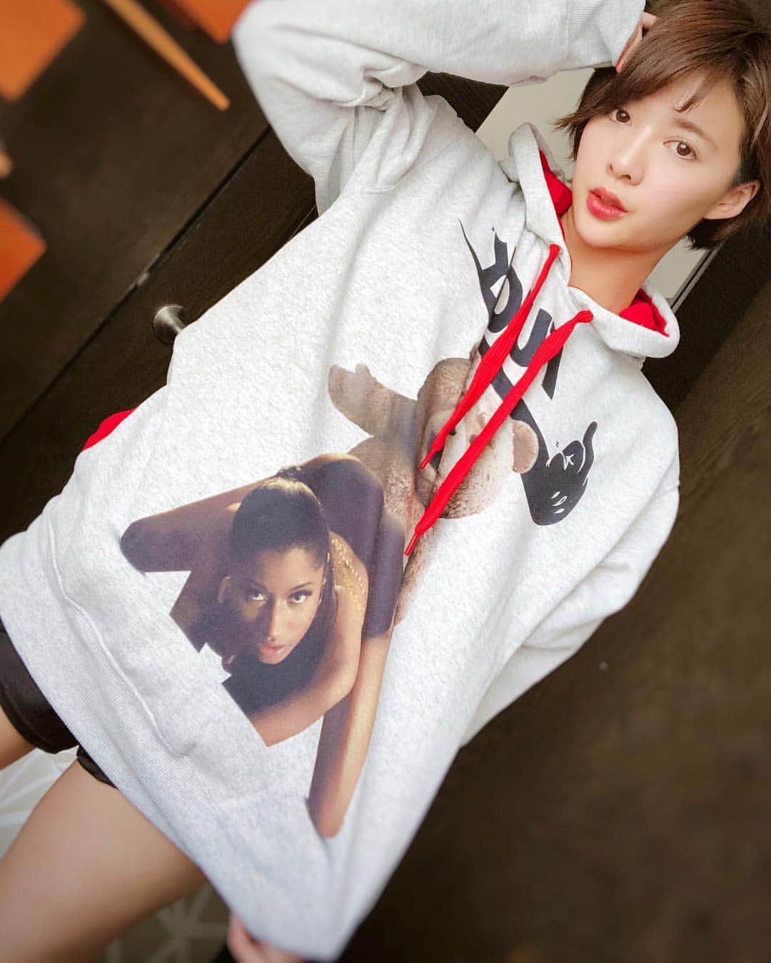 のインスタグラム：「Hoodie 🐻 @rossonob thanx as always🙌❤️ #fashon#select#hoodie#ted#beast」