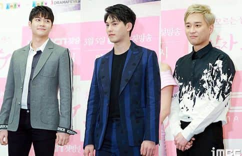 ホ・ジョンミンのインスタグラム：「의도치 않았지만 공교롭게도 내일 저녁 9시 동시 방영하네요..드라마 좋아하시는분은 #ocn #그남자오수 예능 좋아하시는분은 #mbc #삐그덕히어로즈 많이 사랑해주세요 우와 나 대따 잘나가는 #연예인 같애」