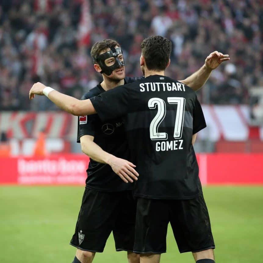 クリスティアン・ゲントナーのインスタグラム：「Glücklich über die nächsten 3 Punkte! 💪🏻 @deinteam @vfb」