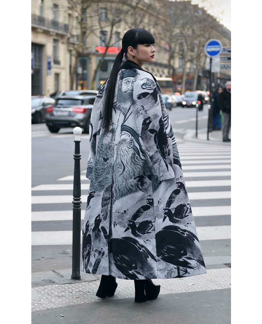 秋元梢さんのインスタグラム写真 - (秋元梢Instagram)「⚫️COMME des GARÇONS⚫️ #commedesgarcons #pfw」3月5日 19時20分 - akimoto_kozue