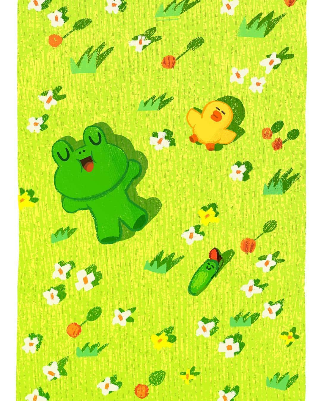 Line Friends Jpさんのインスタグラム写真 Line Friends Jpinstagram 春だね Leonard Sally Edward Linefriends 春よ来い 3月5日 19時47分 Linefriends Jp