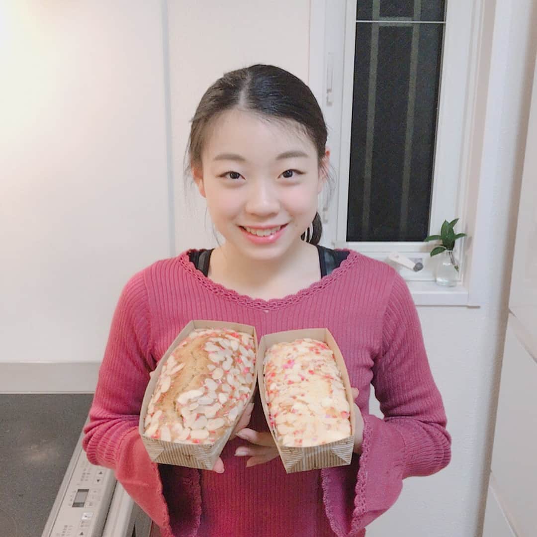 のインスタグラム：「早めのバレンタイン作りました✨ チームのみんなに持っていきます😍 #rikakihira #紀平梨花 #valentine #バレンタイン」