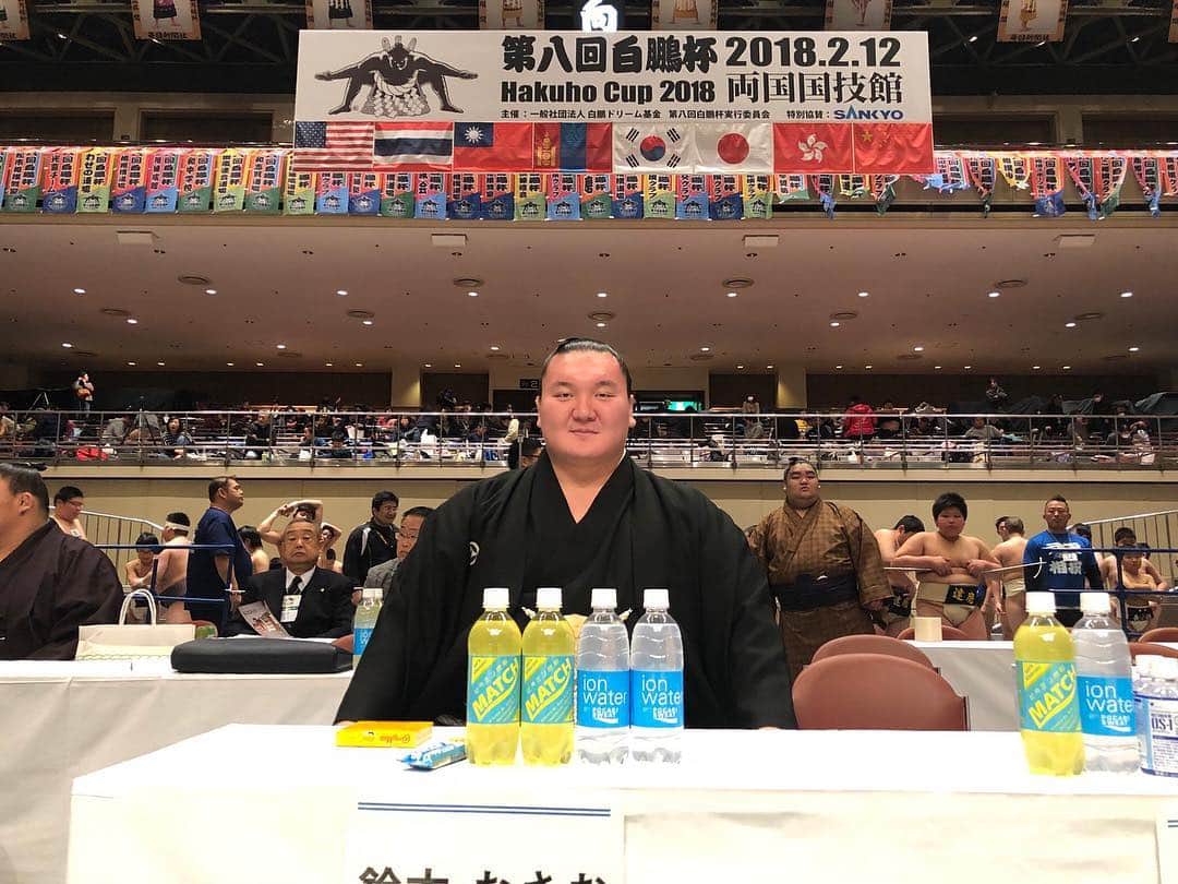白鵬翔のインスタグラム：「第８回白鵬杯いよいよ始まります。」