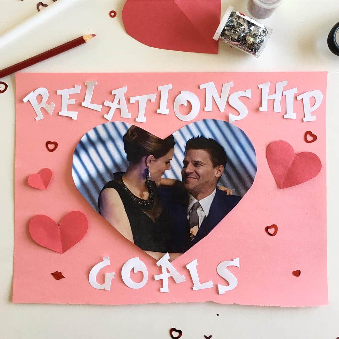 Bonesのインスタグラム：「"There is someone for everyone, someone you're meant to spend the rest of your life with. All right? You just have to be open enough to see it." #RelationshipGoals #ValentinesDay」