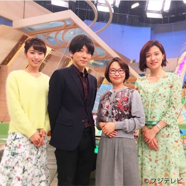 フジテレビ「とくダネ！」さんのインスタグラム写真 - (フジテレビ「とくダネ！」Instagram)「平昌オリンピック、日本勢の連日の活躍にドキドキですね！ 春らしい梅津アナの衣装は#ビビアンタム でした✳︎ #とくダネ #宋美玄 #古市憲寿  #梅津弥英子 #海老原優香 #スタイリスト #岡のぞみ」2月15日 13時53分 - tokudane_official