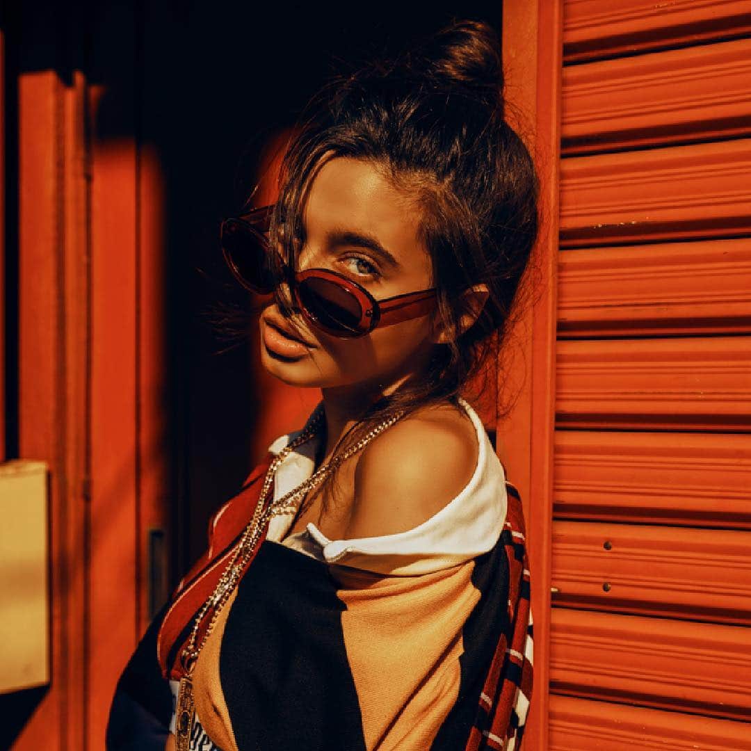 INARI TSUCHIYAのインスタグラム：「Badboi @badboi meets INARI EYEDENTITY @inari_eyedentity / @azlinnicolette @highsnobiety  #badboi #inarieyedentity #highsnobiety #tokyo」