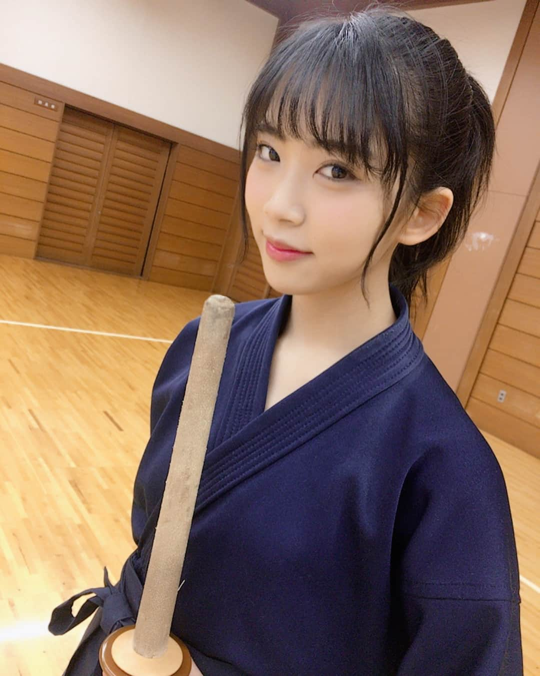 奈良未遥さんのインスタグラム写真 - (奈良未遥Instagram)「#剣道女子 #武道女子  #NGT48 #奈良未遥 あいちゃんカメラ📷」2月16日 23時13分 - mihapiyo._.48