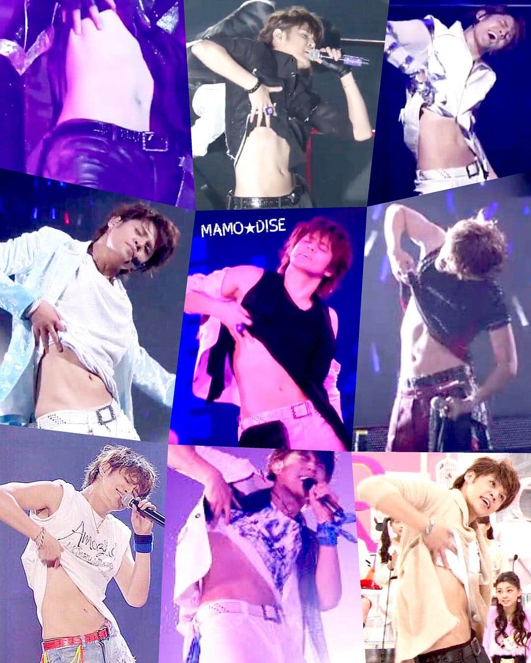 宮野真守のインスタグラム：「🌸 --- これはなんていうかな、、 マモinエロい姿？😂😂 マモのハラチラ〜の時です（笑）💞✨ --- Mamo in um.. naked tummy fanservice? 🤔😂✨ --- #宮野真守 #miyanomamoru #mamorumiyano #声優 #seiyuu」