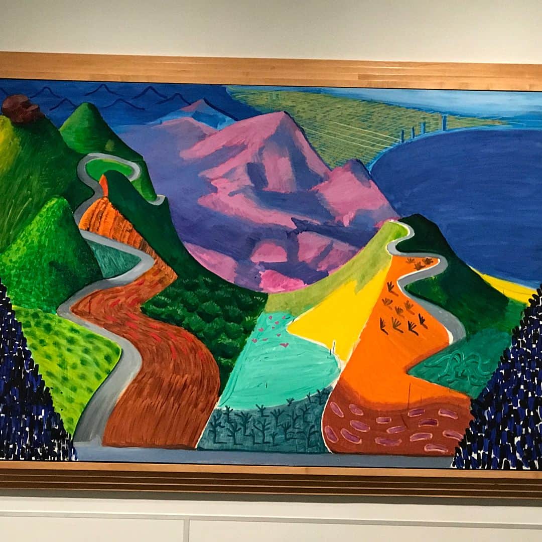 水原希子 さんのインスタグラム写真 - (水原希子 Instagram)「David Hockney exhibition at the Met 🌀」2月18日 11時56分 - i_am_kiko