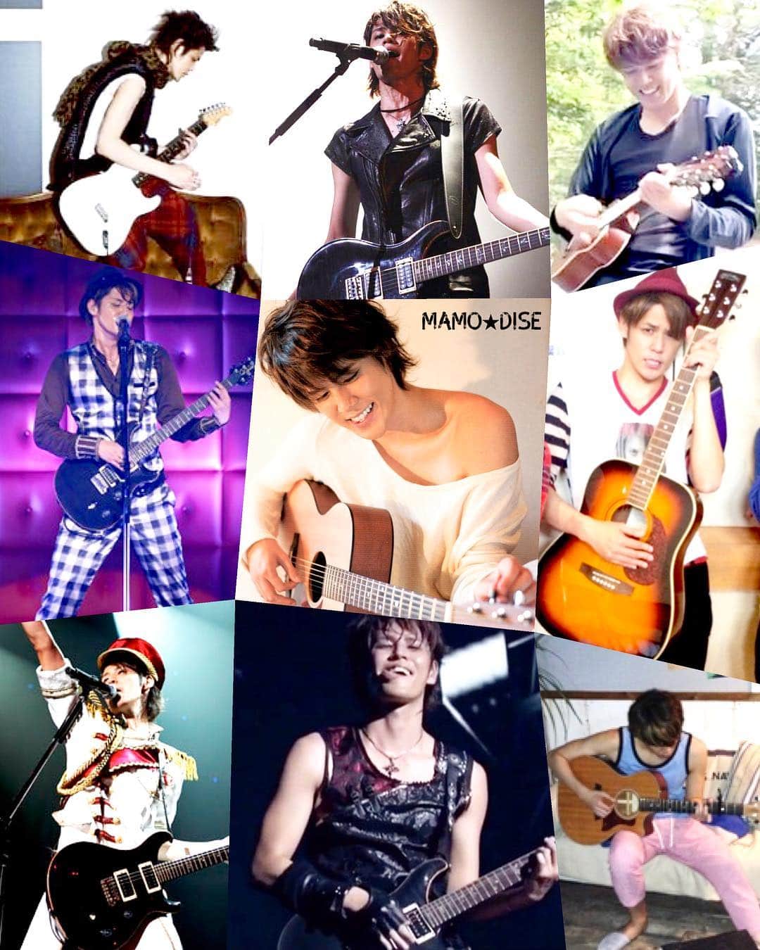 宮野真守のインスタグラム：「🌸 --- Mamo with a GUITAR 🎸🎶✨ (and one tiny ukelele 😂) --- #宮野真守 #miyanomamoru #mamorumiyano #声優 #seiyuu」
