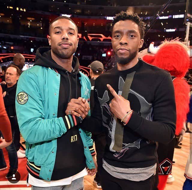 マイケル・B・ジョーダンのインスタグラム：「2 Kings ✊🏾」