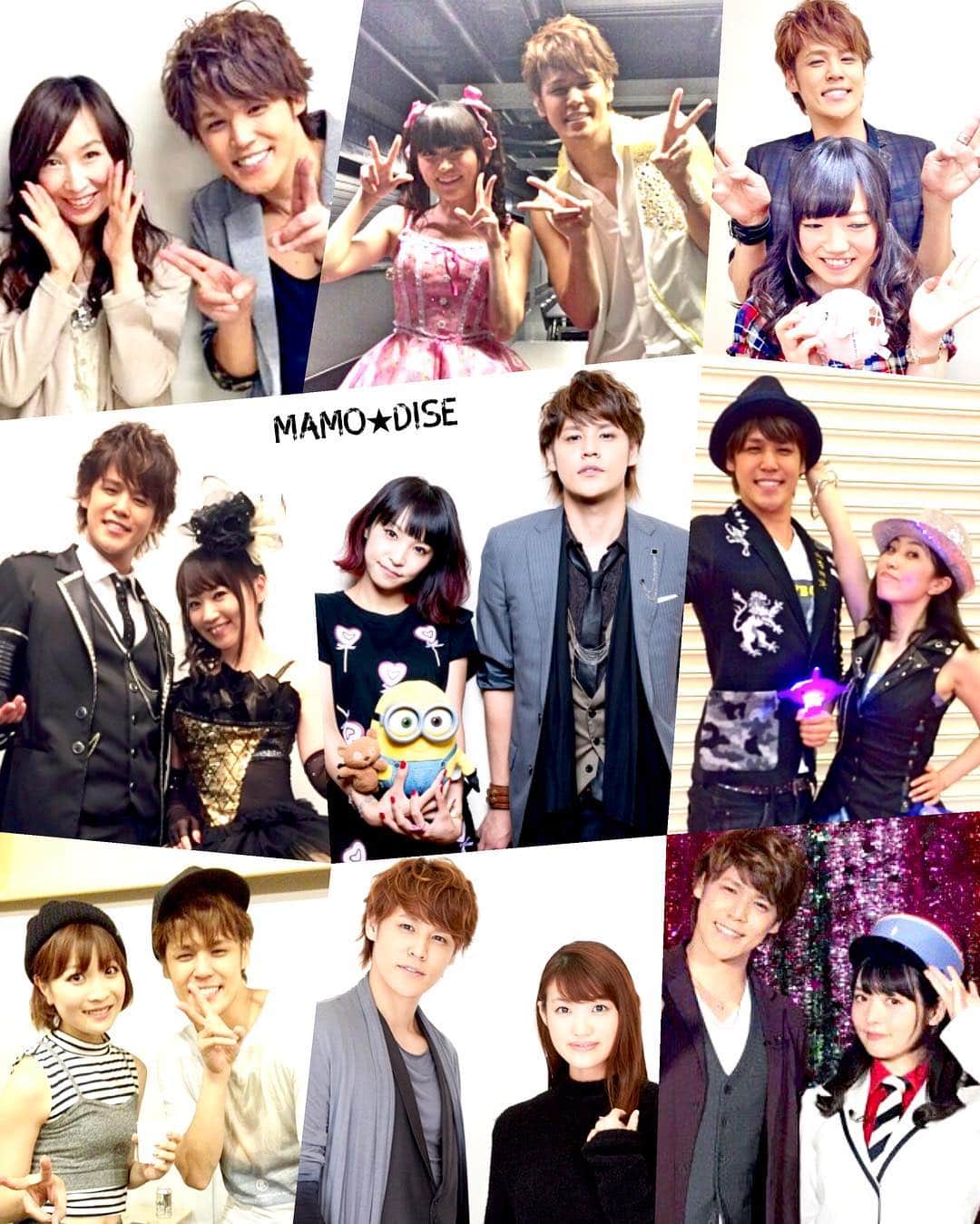 宮野真守のインスタグラム：「🌸 --- Mamo with FEMALE CO-STARS 👭👫👭✨ --- #宮野真守 #miyanomamoru #mamorumiyano #声優 #seiyuu」