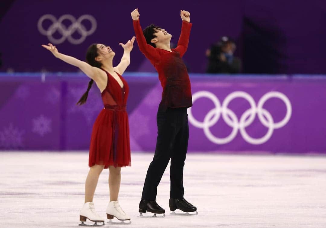 マイア・シブタニさんのインスタグラム写真 - (マイア・シブタニInstagram)「OMG WE DID IT!!!! @alexshibutani 📸: @squirephoto / @gettysport」2月20日 14時52分 - maiashibutani