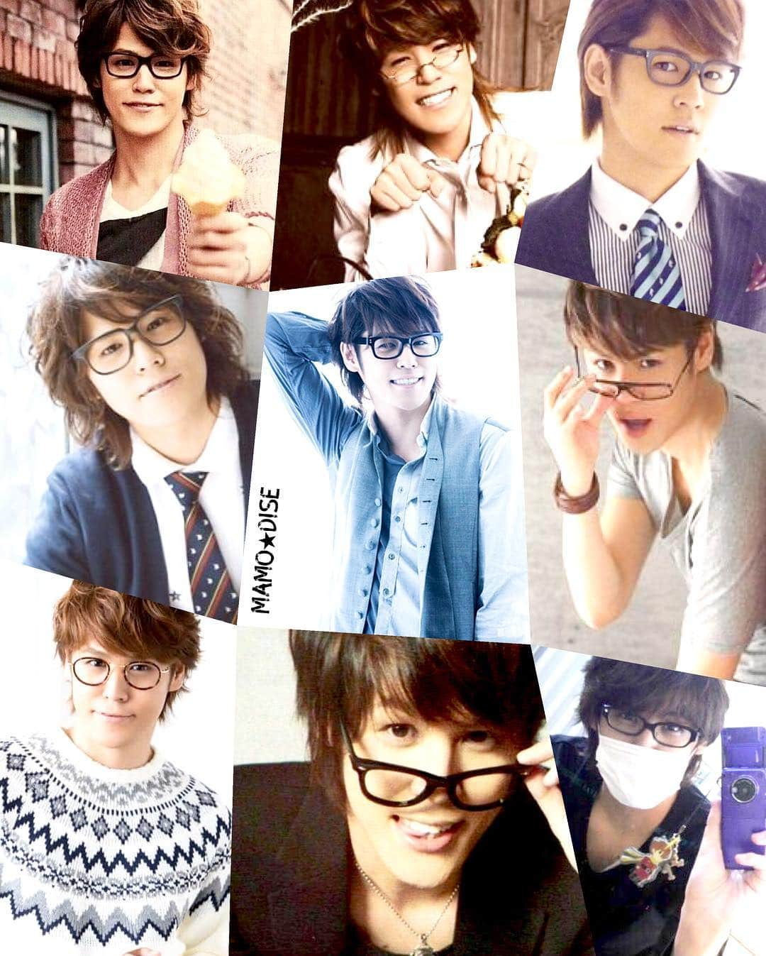 宮野真守のインスタグラム：「🌸 --- Mamo in GLASSES 👓✨ --- #宮野真守 #miyanomamoru #mamorumiyano #声優 #seiyuu」