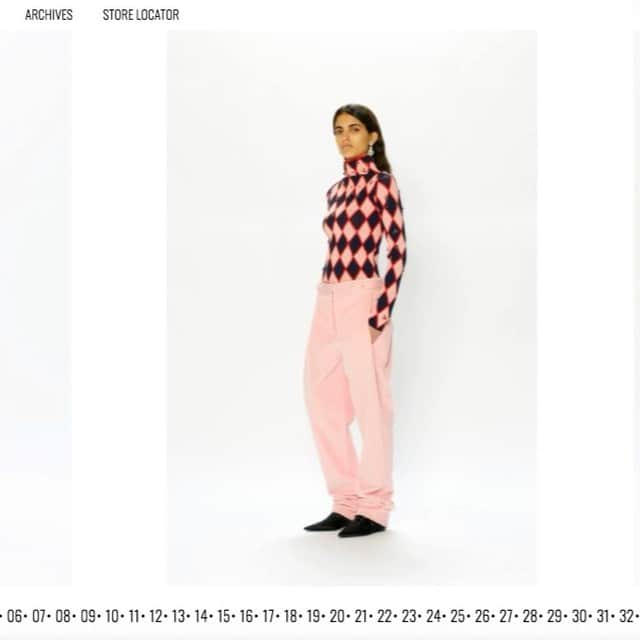 のインスタグラム：「Have a look at our website to discover more looks from our fall/winter 2018 collection ! #cedriccharlier #lookbook」