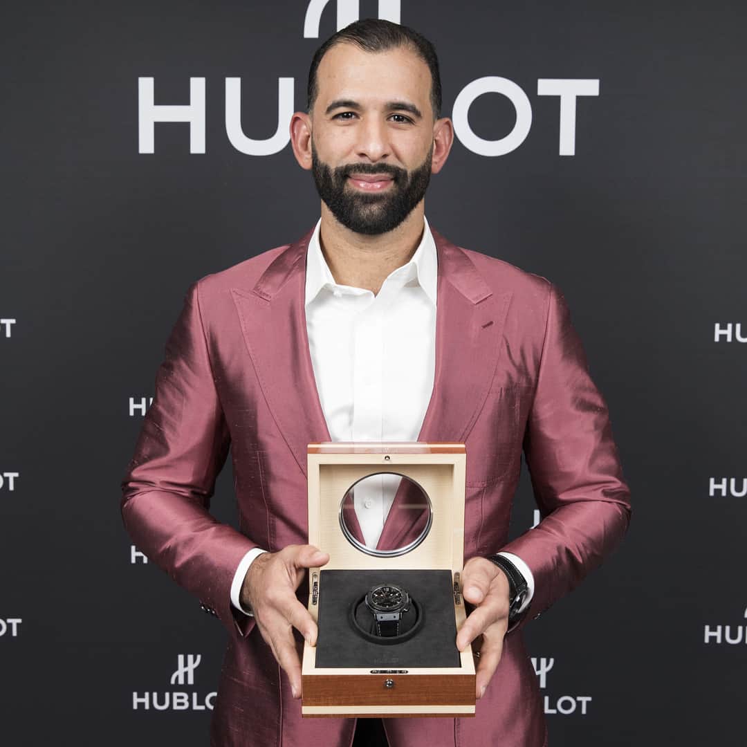ホセ・バティスタのインスタグラム：「Few shots from the @hublot launch event in Toronto a couple of weeks ago! Thanks to all of those who came out and made this a huge success!  Par de fotos del evento @hublot en Toronto hace par de semanas! Gracias a todos los que asistieron por hacerlo exitoso! #Hublot #Hublotista #LimitedEdition」