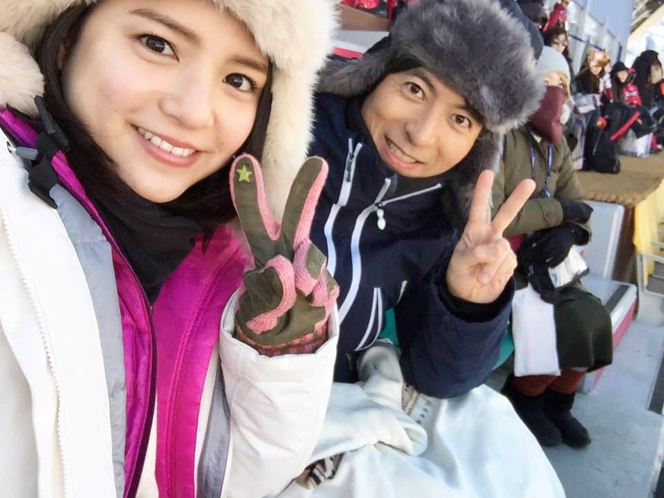 川島海荷さんのインスタグラム写真 - (川島海荷Instagram)「平昌オリンピックでたくさんの刺激をもらっています。貴重な経験。。どの競技もスゴイ……！！ ⛸🥌🏂⛷」2月22日 12時17分 - umika_kawashima