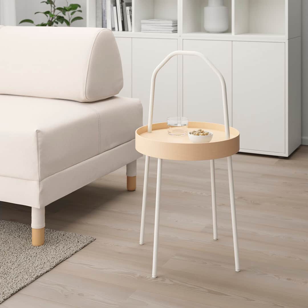 IKEA JAPANさんのインスタグラム写真 - (IKEA JAPANInstagram)「<イケアの新商品 ： BURVIK/ブールヴィーク サイドテーブル> 持ち運びに便利なポータルテーブルが登場。目的に合わせて、テーブルを自由自在に移動して使えます。オンラインストアでもご購入いただけます。デザイナーのコメントなど、詳細はプロフィールのリンクから。  #イケア　#IKEA　#ikeajapan #テーブル #コーヒーテーブル  #新商品  掲載商品：BURVIK/ブールヴィーク サイドテーブル, ¥ 2,999」2月22日 10時18分 - ikeajapan