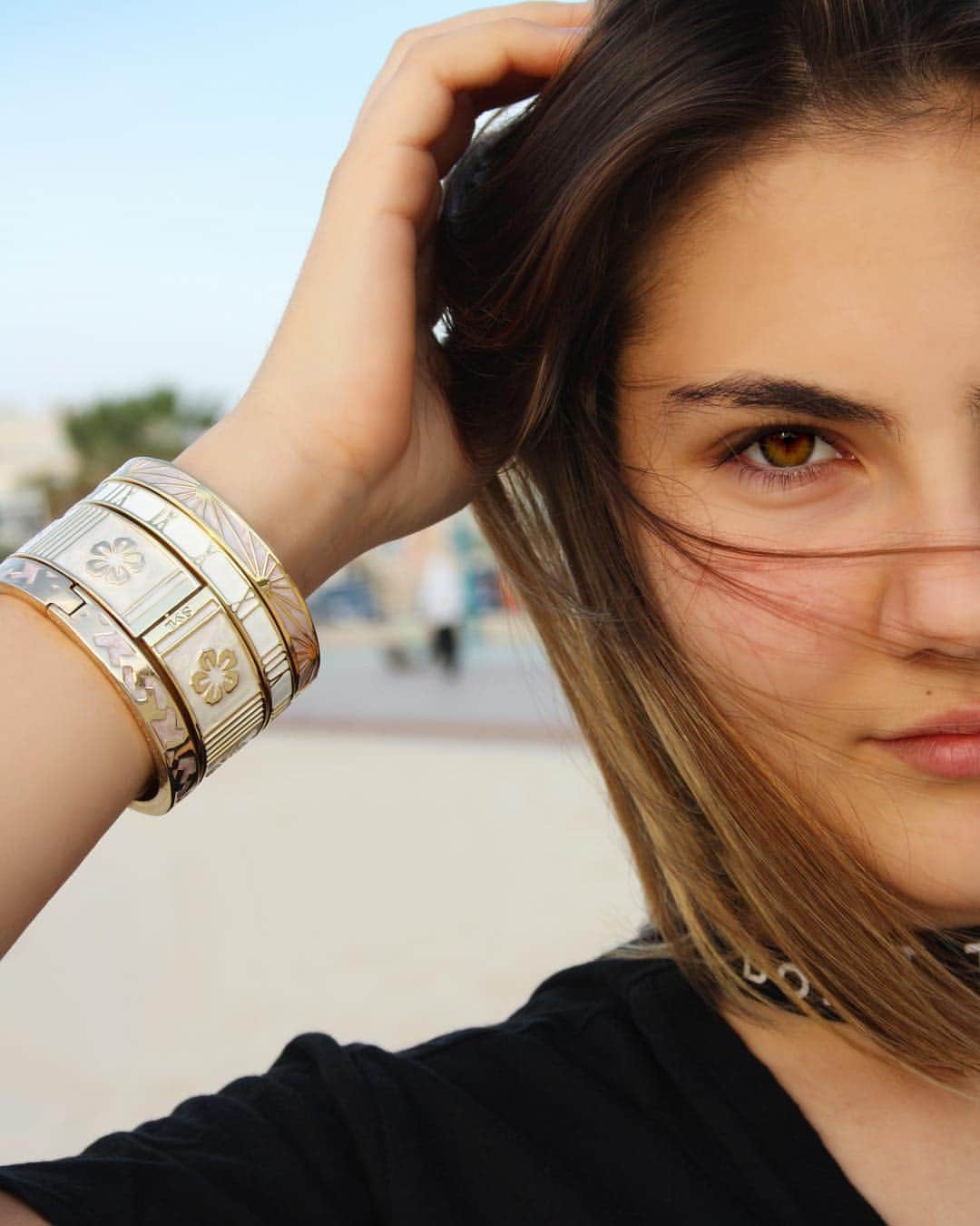 のインスタグラム：「SYL Bangles🌴 #syl #salylimon #bangles #springcollection #2018 #powderrose」