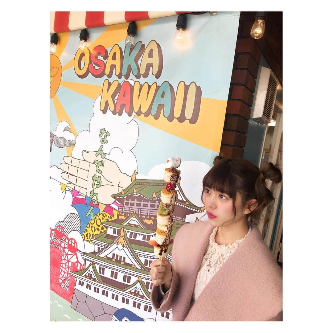 鷹野日南さんのインスタグラム写真 - (鷹野日南Instagram)「大阪この間いってきました☺︎ インスタ映えしてきた。しっかり  #osaka #あめむら🇺🇸 #like #pink」2月23日 16時46分 - hinachan.3