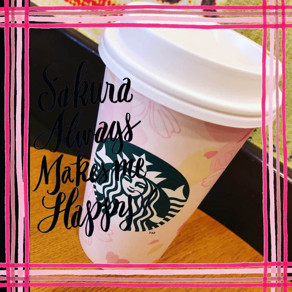 清水あすかさんのインスタグラム写真 - (清水あすかInstagram)「#sakurasnap2018  #starbucks #sakura  #instagood」2月23日 17時05分 - asukahime1015