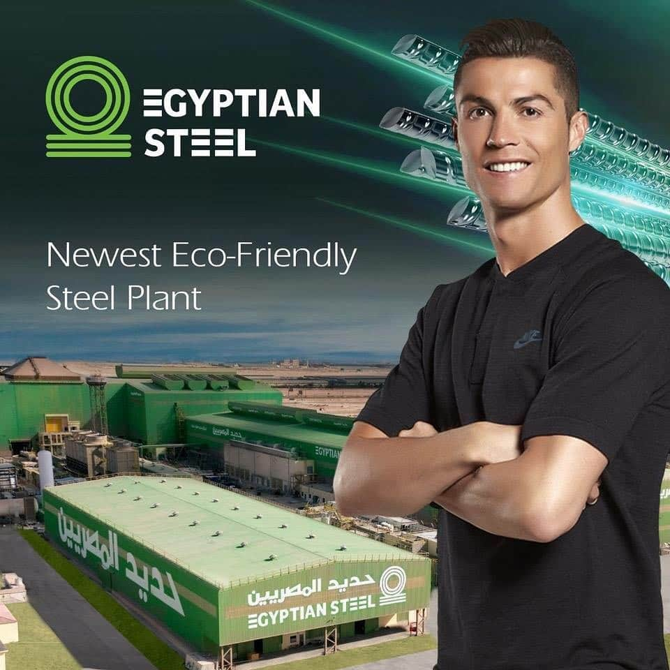 クリスティアーノ・ロナウドさんのインスタグラム写真 - (クリスティアーノ・ロナウドInstagram)「Best of luck to #Egyptian_Steel latest addition...The soon to open “AL AIN AL SOKHNA” steel plant @ahmedabohashima @egyptiansteel #A_New_Generation_Of_Steel」2月24日 3時18分 - cristiano