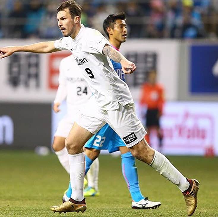 ハーフナー・マイクのインスタグラム：「#開幕 #古巣 #引き分け #jleague #dazn #倖田來未 #TAGHeuer #マンオブザマッチ #ありがとう」