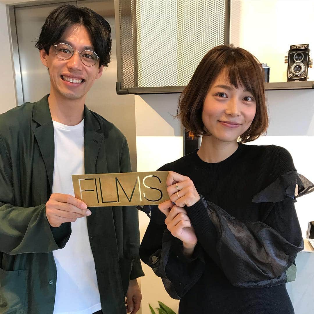のインスタグラム：「髪の毛切っていただいてスッキリ👀✨ 産後、見た目も中身も自分の変化に戸惑うこともあるけれど、可愛くしてもらった！と思うだけでとっても気分があがってウキウキすることが判明✨✨今日もありがとうございました😊⭐️#filmshair #若林さん@norimoto_wakabayashi」