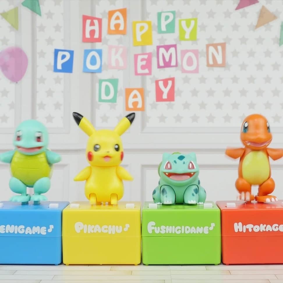 アルパコのインスタグラム：「Happy Pokemon Day!! . . . #pokemon #pokémon #pokemontoys #pokemonmaster #nintendo #toystagram #toyphotography #toyphotogallery #toysphotography #toystagram #toyslagram #toyphoto #toydiscovery #figurephotography #포켓몬 #寵物小精靈 #покемон #alpaco #PokemonDay」