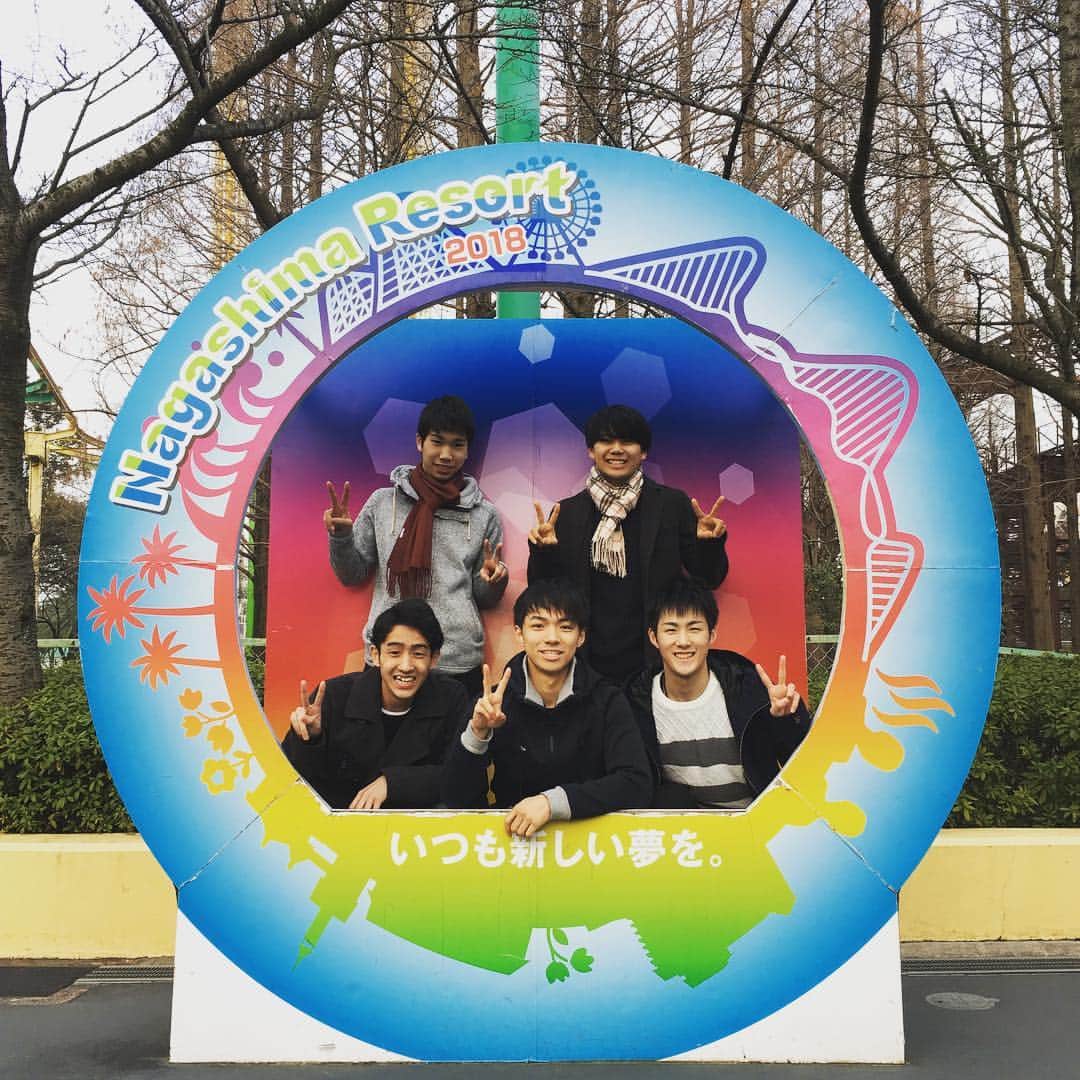 木造勇人さんのインスタグラム写真 - (木造勇人Instagram)「同期5人で集まって遊ぶのは最初で最後になってしまうのか🤔  楽しかった！！最高でした☺️ ありがとう。  #ナガシマスパーランド  #同期 #5人 #ありがとう」2月28日 18時30分 - yuto_kizukuri