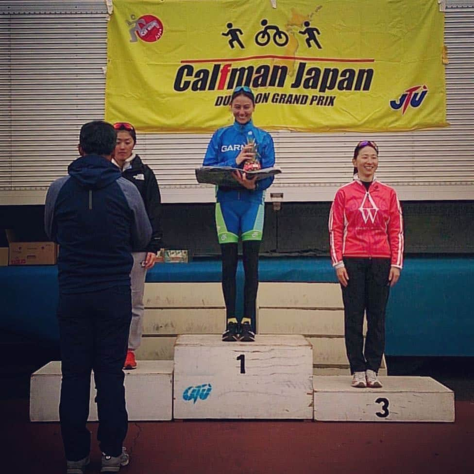 道端カレンさんのインスタグラム写真 - (道端カレンInstagram)「calfman championship duathlon 女子優勝🏆 #duathlon #garminforeathlete935 #mavic #nikezoomfly  #先週末」3月2日 10時59分 - karenmichibata