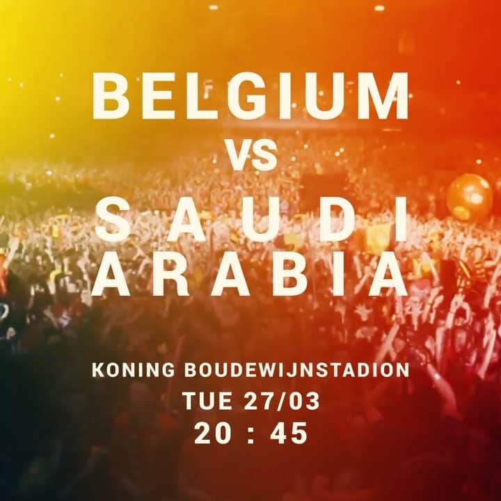 のインスタグラム：「Matchday! 🇧🇪⚽️ #REDTOGETHER @belgianreddevils」