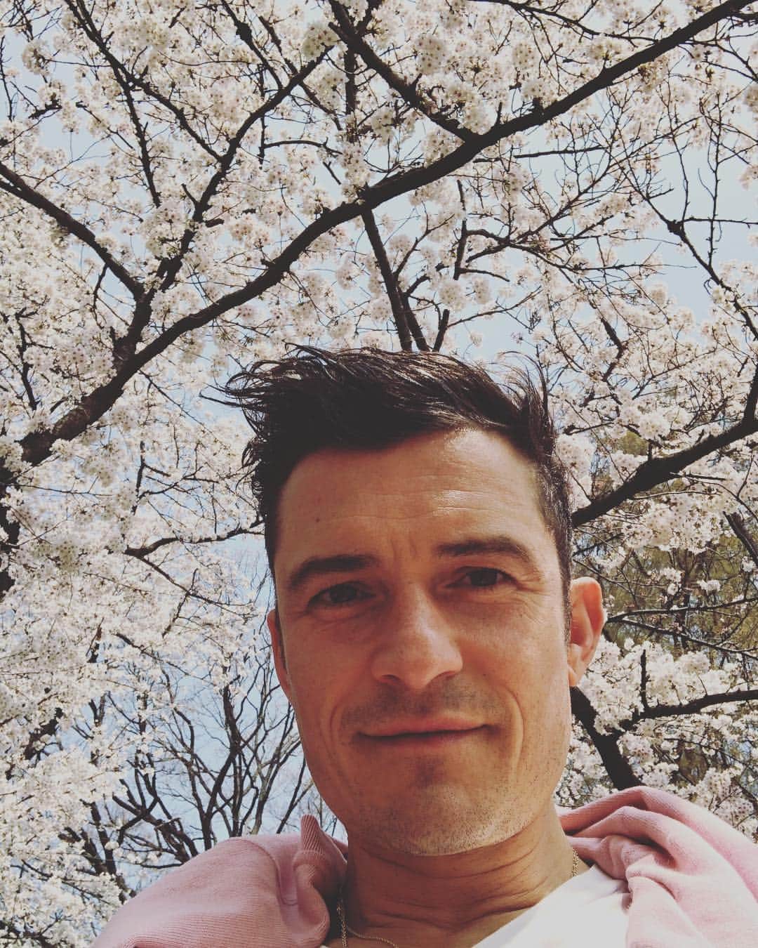 オーランド・ブルームさんのインスタグラム写真 - (オーランド・ブルームInstagram)「cherry blossoms bloom ❤️」3月28日 15時57分 - orlandobloom