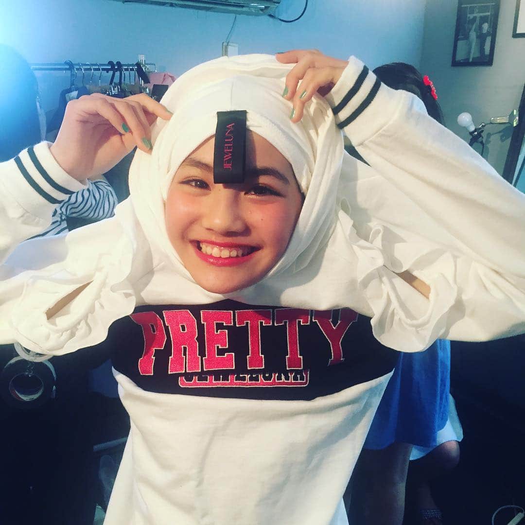 ニコ☆プチのインスタグラム：「ジュエルナのワンピと一体型になったルキ……👗 #ニコプチ #関谷瑠紀」