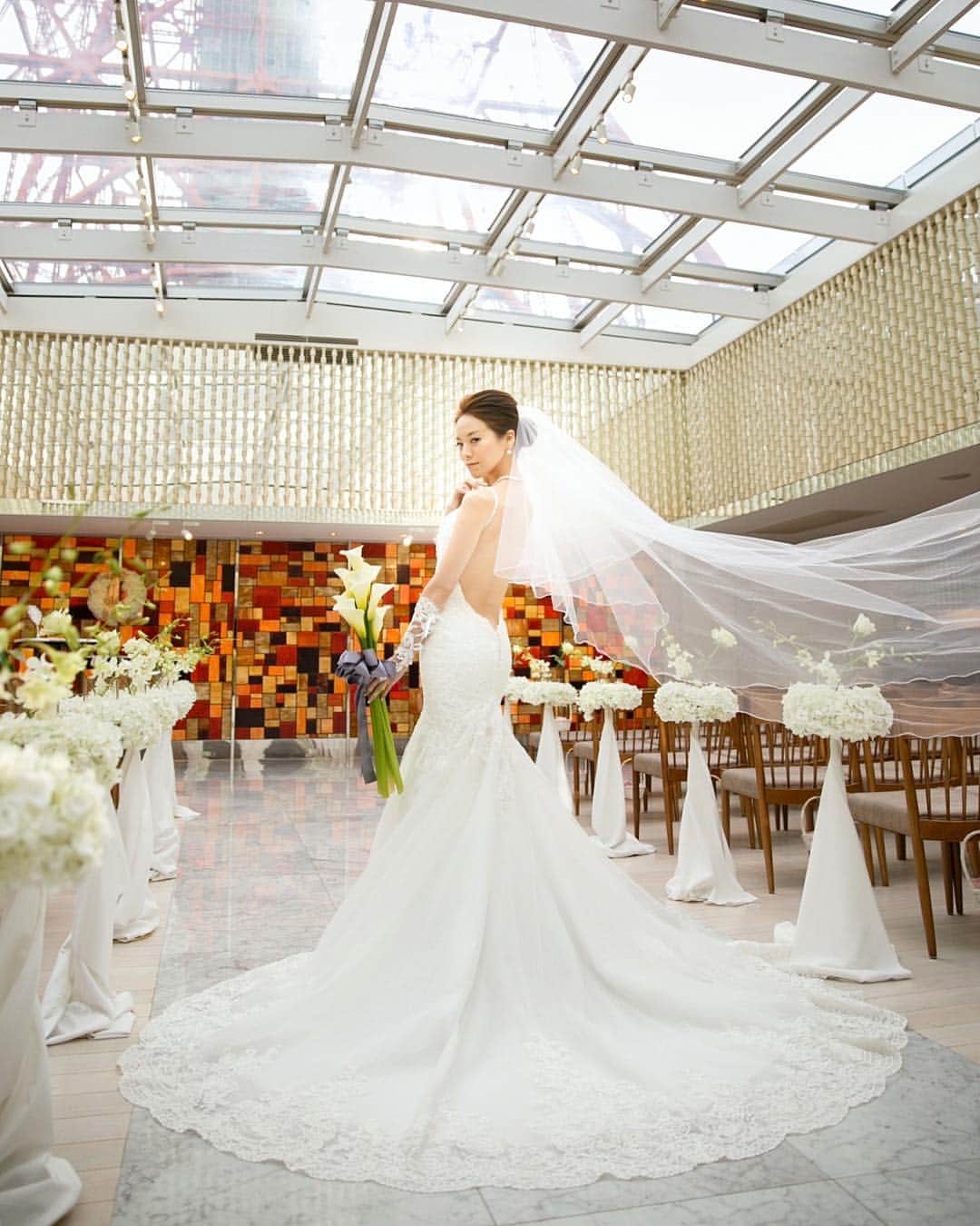 東京タワーの麓の結婚式のグルメインスタ