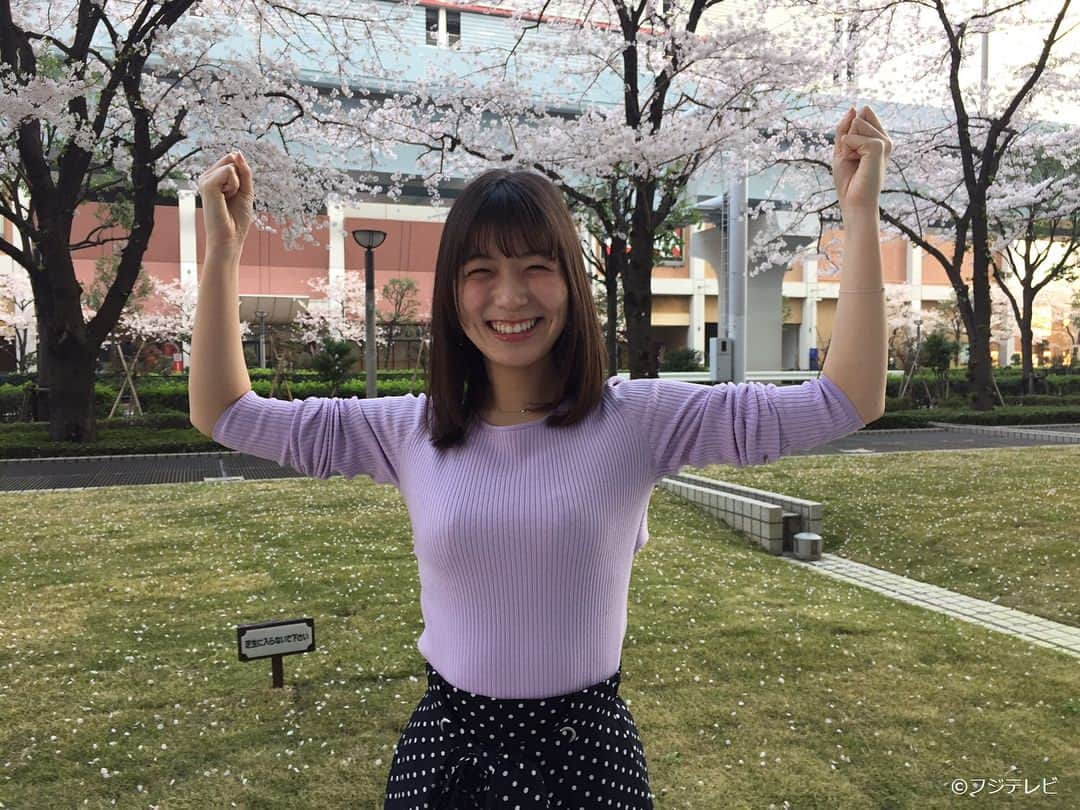 フジテレビ「めざましテレビ」さんのインスタグラム写真 - (フジテレビ「めざましテレビ」Instagram)「お台場の桜は今が一番の見頃🌸 #阿部華也子 #めざましテレビ #cherryblossom #odaiba  #tokyo」3月29日 19時25分 - mezamashi.tv