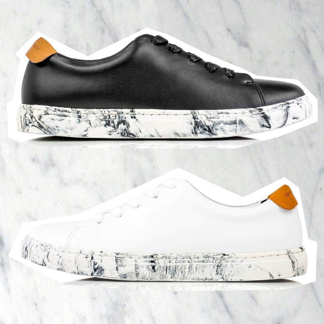 マットバーンソンのインスタグラム：「The CARRERA is our limited edition tailored sneaker with marbled rubber outsole handmade in the Eucalyptus forested hills of Portugal」