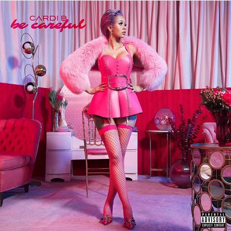 Coveted Societyのインスタグラム：「One more for the win💫  @iamcardib new single out tonight | Be careful Art direction + photography | @jorafrantzis  Hair| @tokyostylez  Mua| @erika_lapearl_mua  Styling | @kollincarter  Art department | @covetedsociety  @chakakonn @alecfaught  Lighting | @stefanvleming @matty_wong  Video | @kylemorganfilms @bawwse Producers | @goodboyshady @yaro___  #cardib #invasionofprivacy #becareful #single #setdesign」