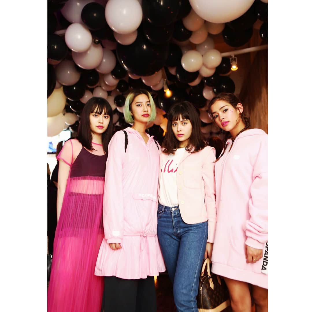 佐原モニカのインスタグラム：「#MACXNICOPANDA LAUNCH PARTY WITH NICOLA FORMICHETTI にお邪魔してきました！ パンダをフィーチャーした限定コレクションがとっても可愛いかった💕💄 #macxnicopandatokyo  #NYLONJAPAN」