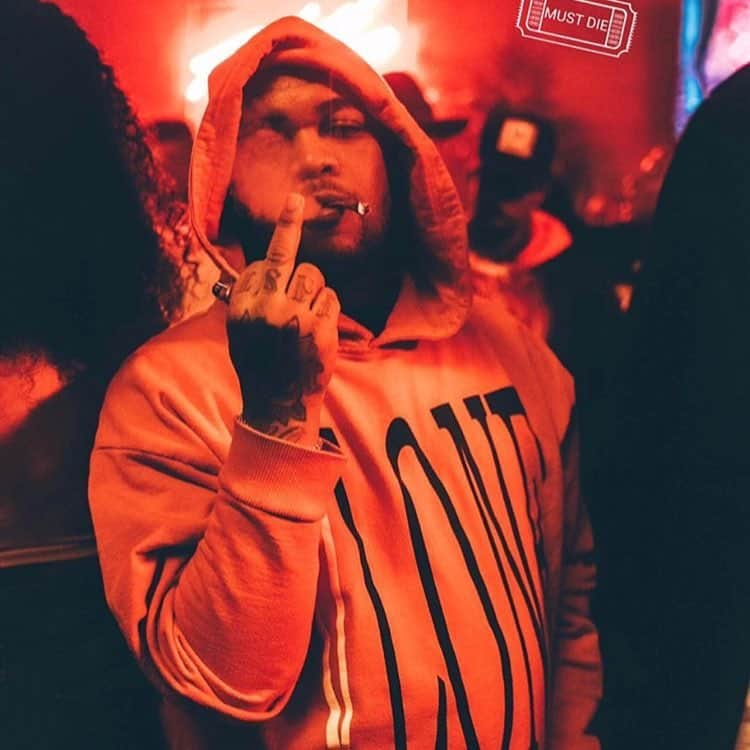 DJ.マスタードさんのインスタグラム写真 - (DJ.マスタードInstagram)「@mustard spotted at @richthekid listening party. Los Angeles, Ca 📷: @trendsetterny」3月31日 7時22分 - djmustard