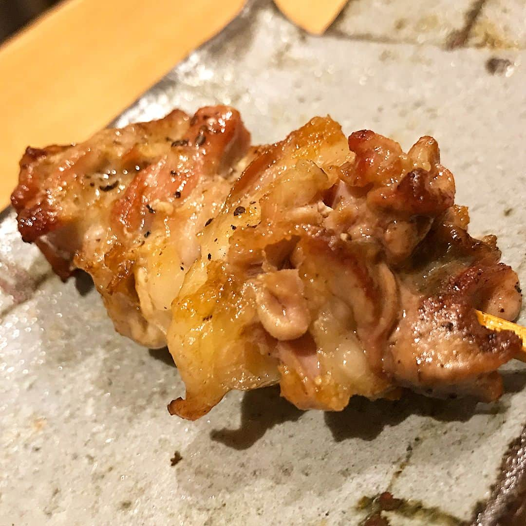 まゆまゆさんのインスタグラム写真 - (まゆまゆInstagram)「. 🐣🐔大好き。 食レポ苦手だから 美味しいしか言えない🙊🙈❤️笑 #三宮#焼き鳥#かさ原#グルメ #instafood#三宮グルメ#神戸#instagood」3月7日 17時48分 - 7mayu2mayu