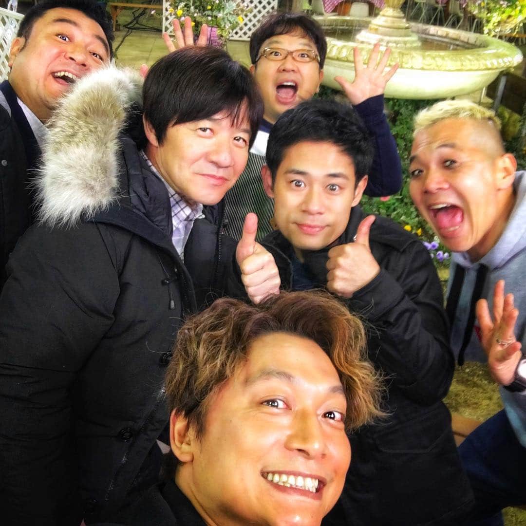 香取慎吾さんのインスタグラム写真 - (香取慎吾Instagram)「#内村さん #八戒くん #アマノッチ #ウッディー ありがとうございました！ 楽しかったよ！ #香取慎吾 #ザキヤマ #おじゃマップ」3月7日 20時26分 - katorishingo_official