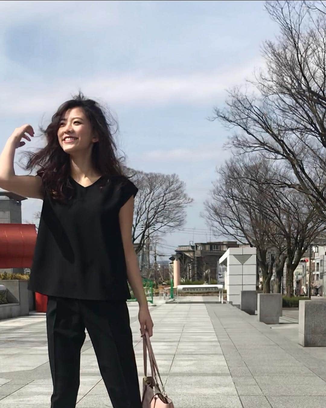 のインスタグラム：「. . 今月も関西で撮影❤︎❤︎ . . #shooting#model #hair#make #spring#summer #fashion#fashiongram#coordinate #avexmanagement #instagood#instagram#instalike」