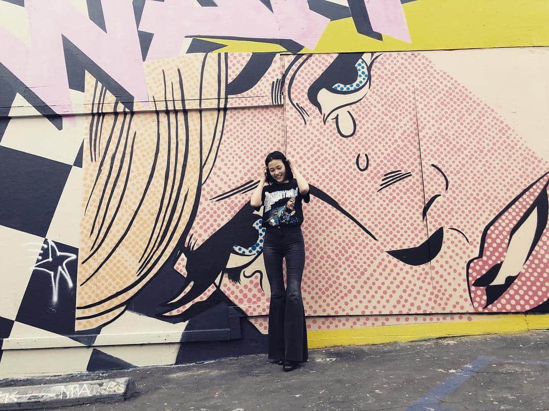 草刈麻有のインスタグラム：「🕺#lavibes」