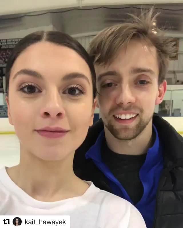 ジャン＝リュック・ベイカーのインスタグラム：「#Repost @kait_hawayek with @get_repost ・・・ Another awesome week of training in the books! Thank you to everyone for the amazing response we’ve received since announcing our addition to the US World Team ! Please consider visiting our Go Fund Me page to help us reach our goals as the end of this season approaches and a new one begins! (I’ve put the link in my bio) Your support truly means the world to us! ♥️」